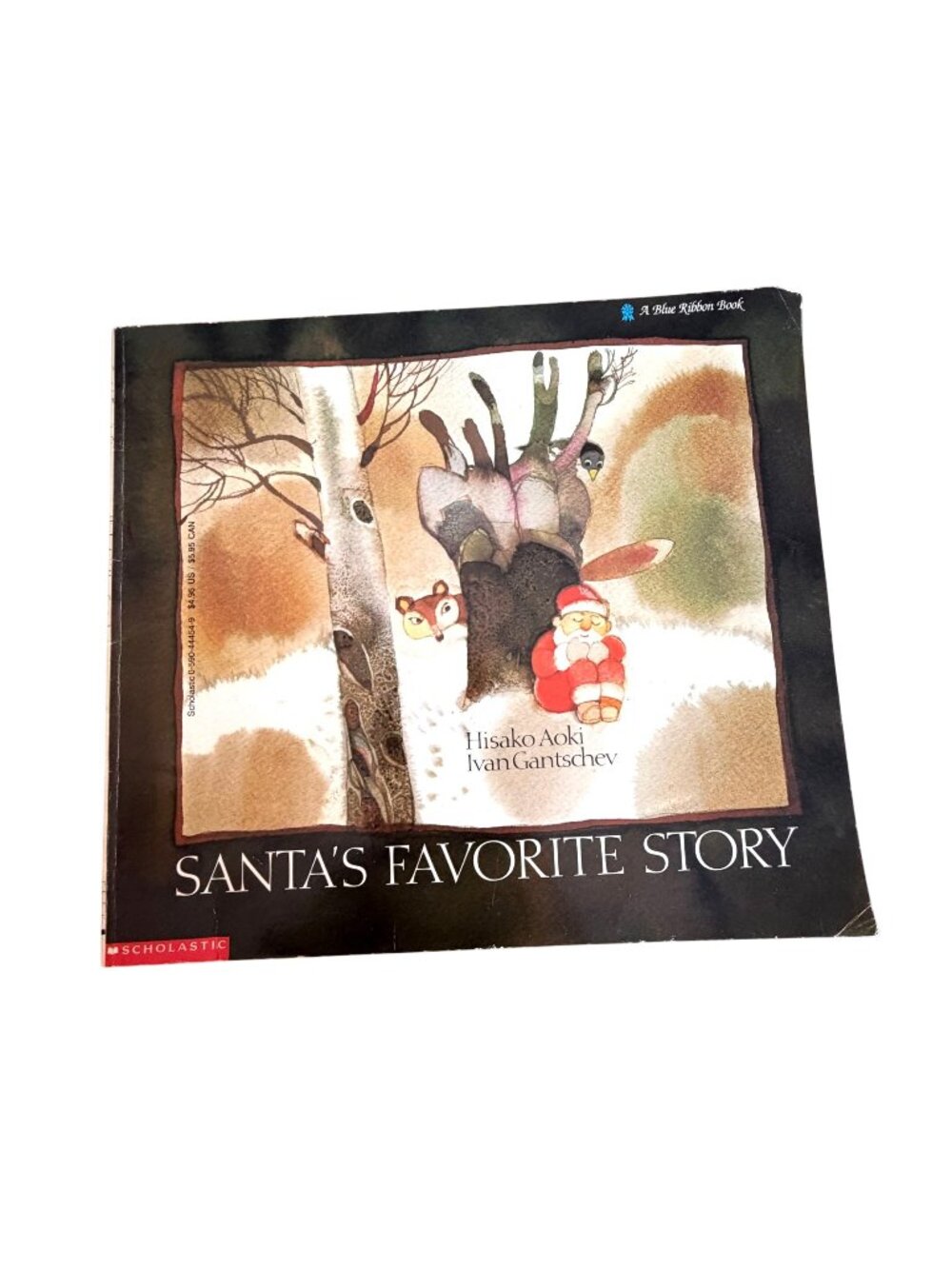 Santas Favorite Story Hisako Aoki Ivan Gantschev Christmas Picture Book PB